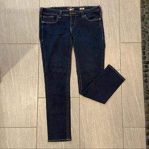EUC Wmns Silver Jeans Aiko, 33x31